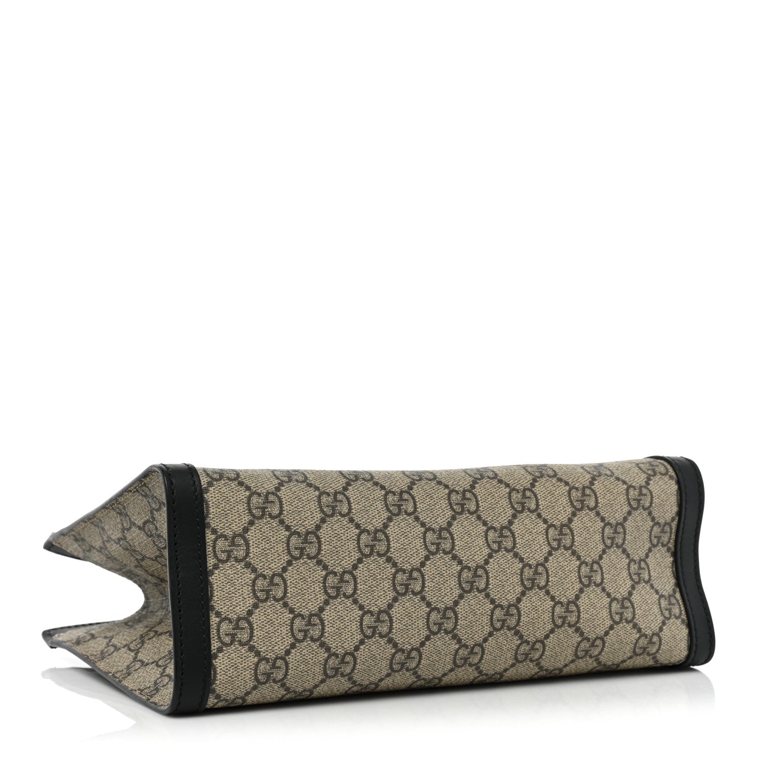 Gucci GG Supreme Monogram Small Padlock Tote Black 4 of 10