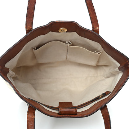 Gucci Monogram Stirrup Tote Tan 4 of 8