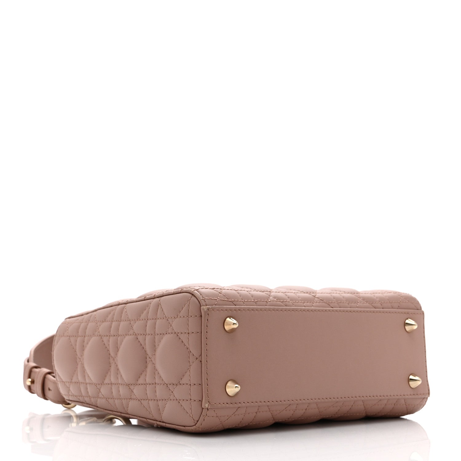 Christian Dior Lambskin Cannage Small My ABCDior Lady Dior Fard 4 of 10