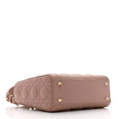 Christian Dior Lambskin Cannage Small My ABCDior Lady Dior Fard 4 of 10