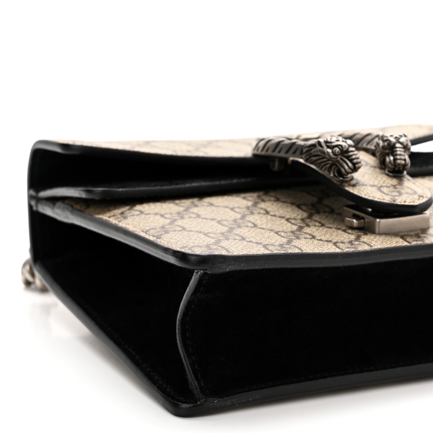 Gucci GG Supreme Monogram Mini Dionysus Shoulder Bag Black 9 of 13