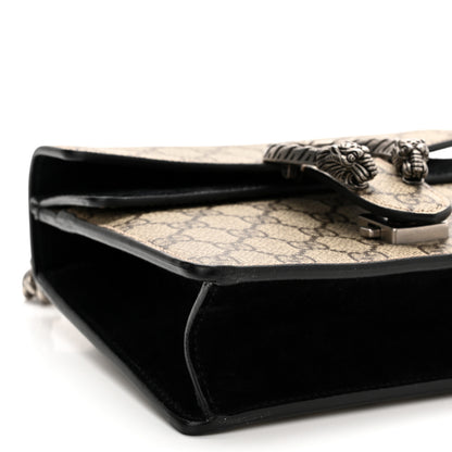 Gucci GG Supreme Monogram Mini Dionysus Shoulder Bag Black 9 of 13
