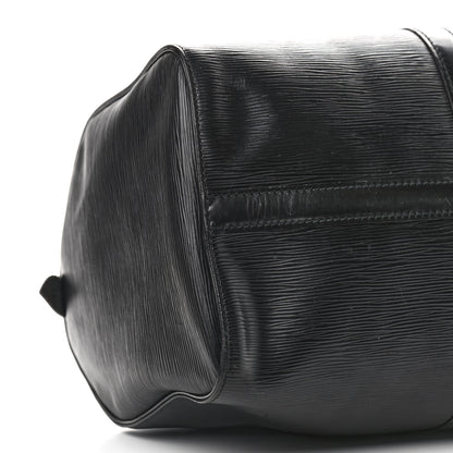 Louis Vuitton Epi Keepall 45 Black 7 of 14