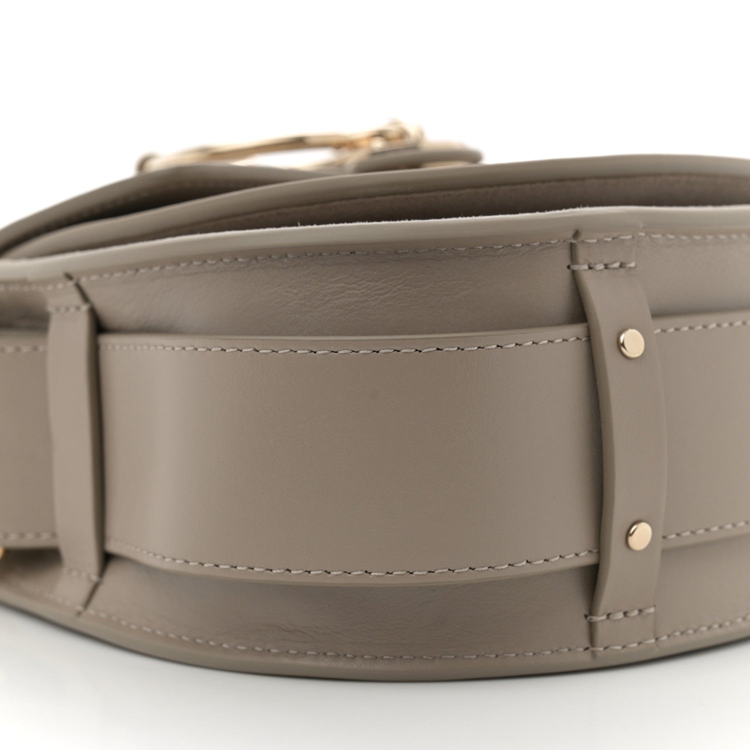 Chloe Calfskin Small Tess Bag Motty Grey 9 of 10