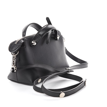 Fendi Vitello Dolce Mini By The Way Boston Bag Black 2 of 8