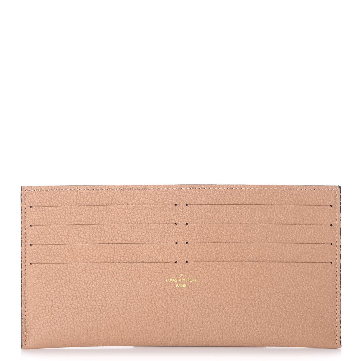 Calfskin Felicie Card Holder Insert Papyrus