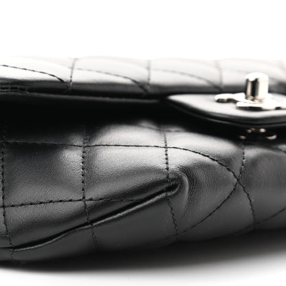 Chanel Calfskin Quilted CC Uniform Flap Belt Bag Black 9 of 10