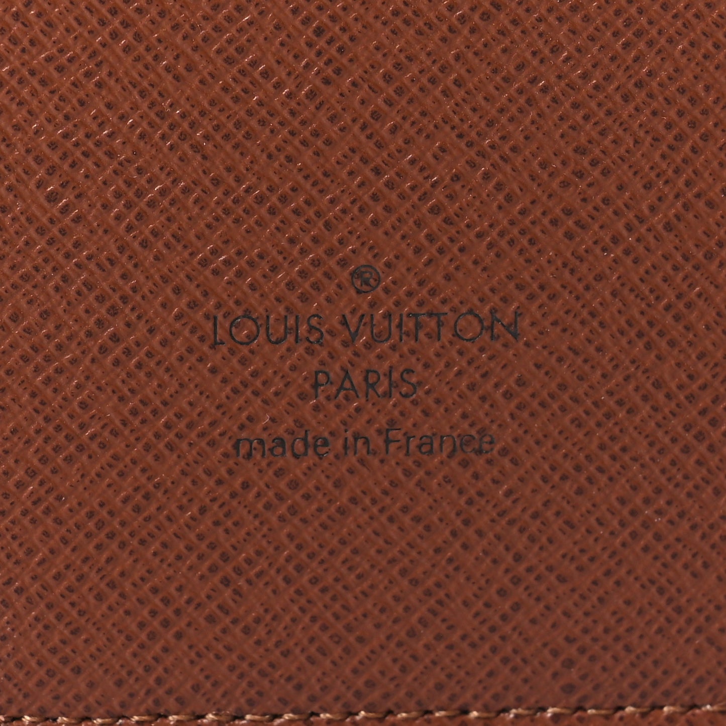 Monogram Large Ring Agenda Cover