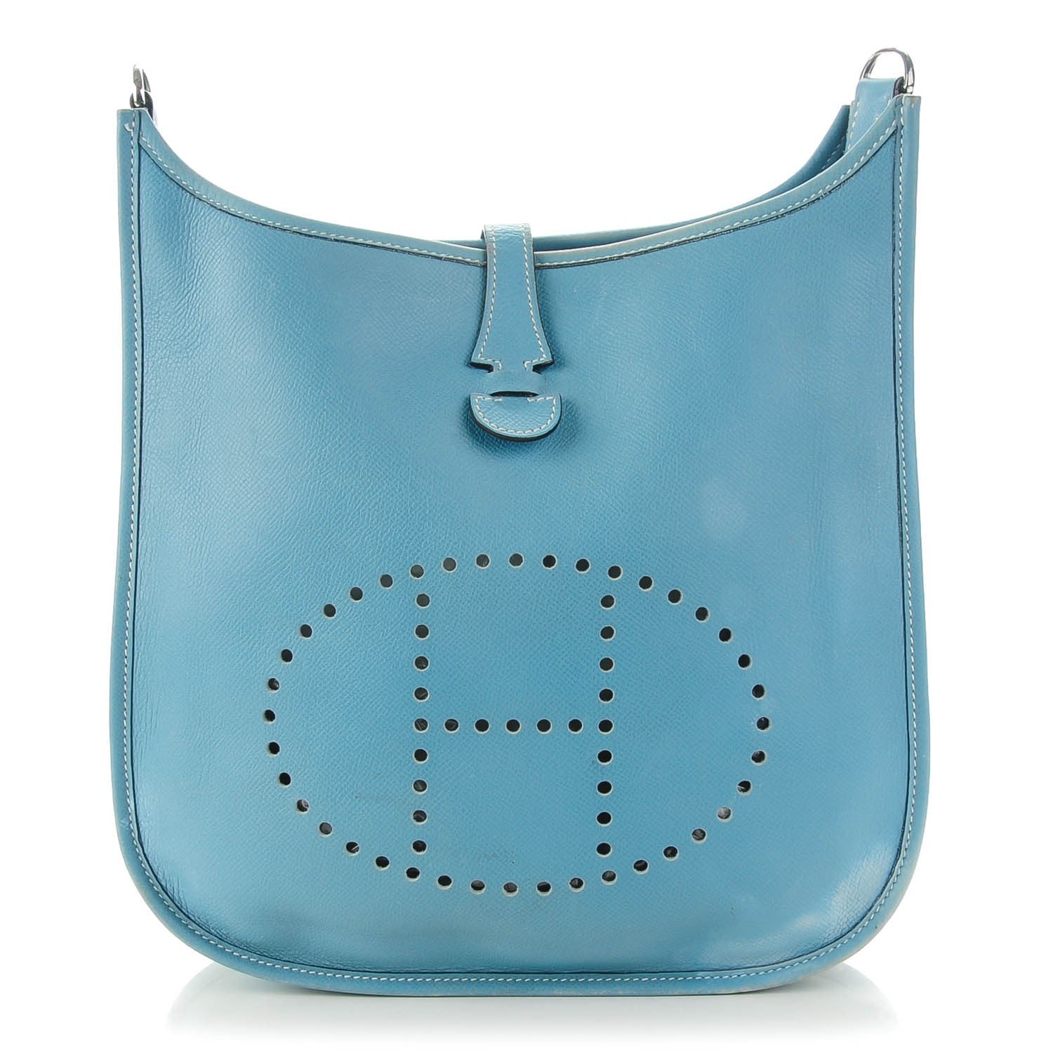 Hermes Epsom Evelyne PM Blue Jean 1 of 15