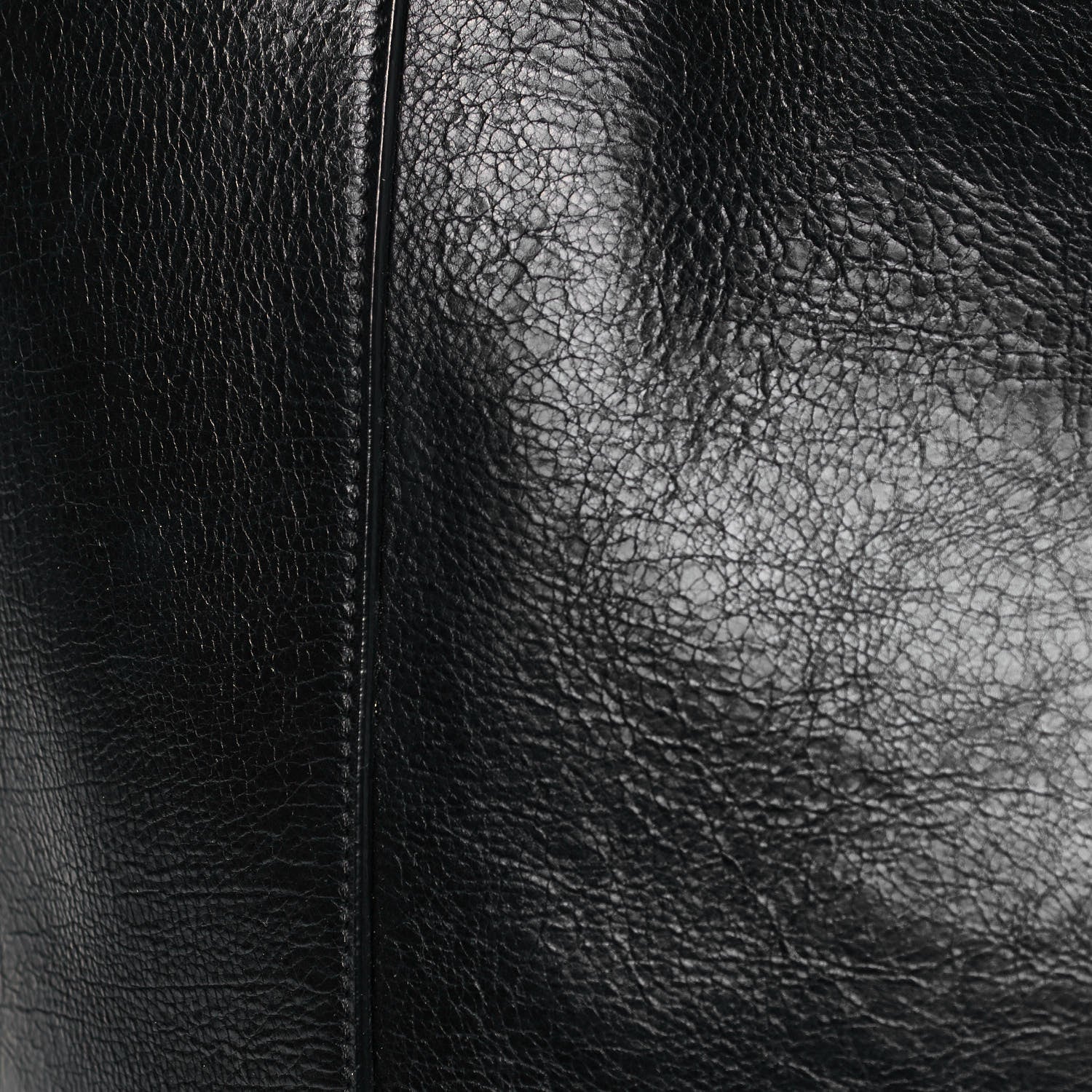 Celine Calfskin Large Clasp Cabas Black 14 of 19