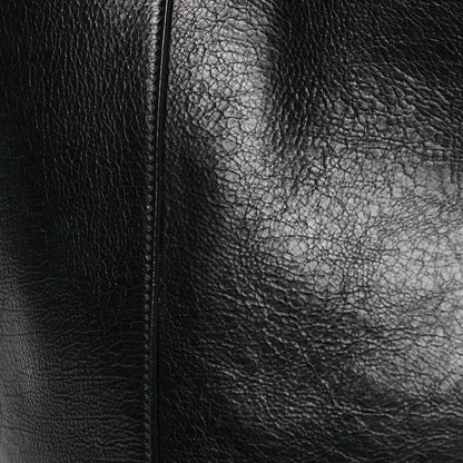 Celine Calfskin Large Clasp Cabas Black 14 of 19