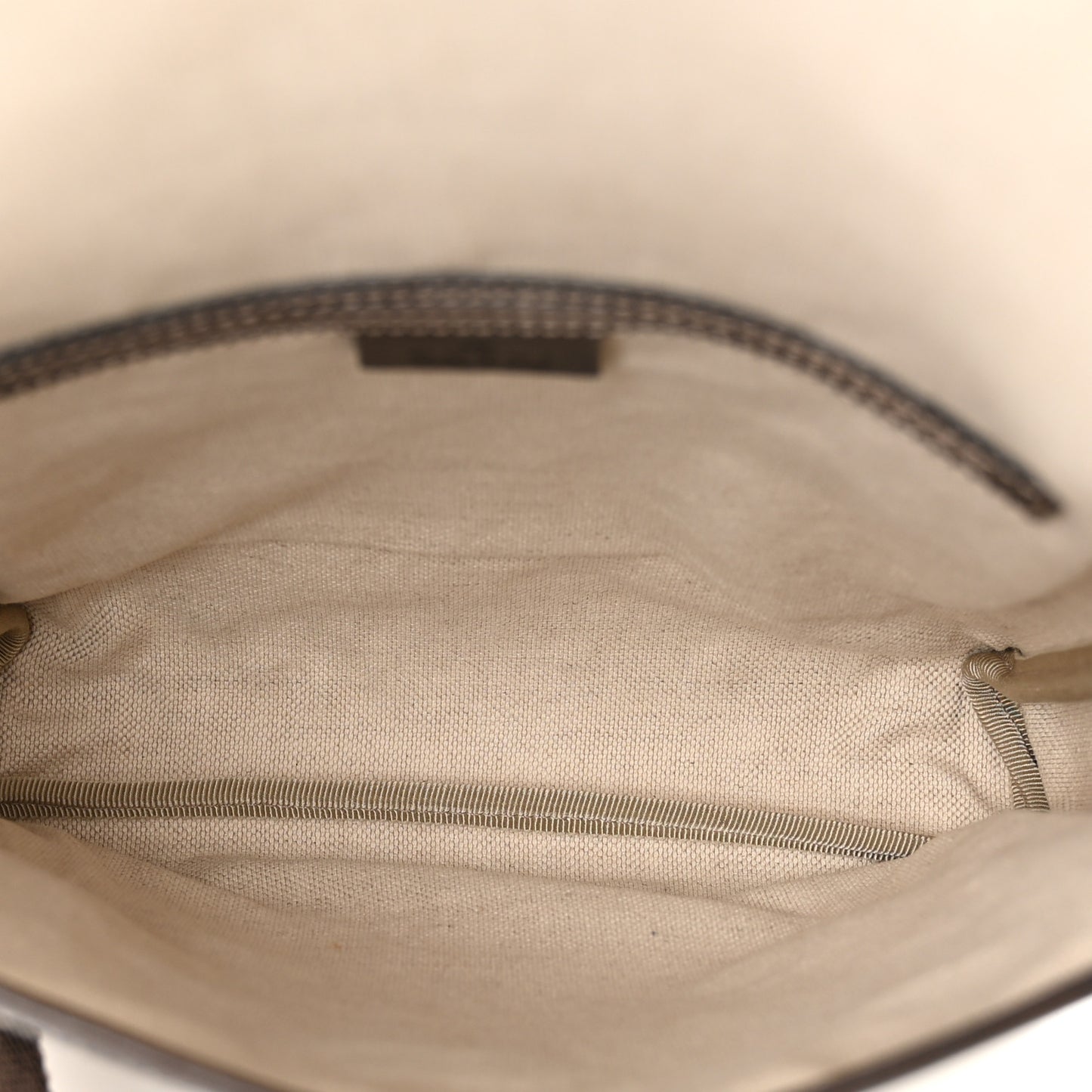 GG Supreme Monogram Selleria Calfskin Small Flap Messenger Bag Beige Ebony Cocoa Dark Chocolate