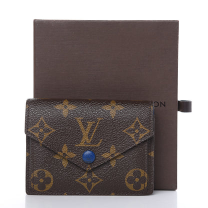 Louis Vuitton Monogram Compact Marie Wallet Blue 11 of 11