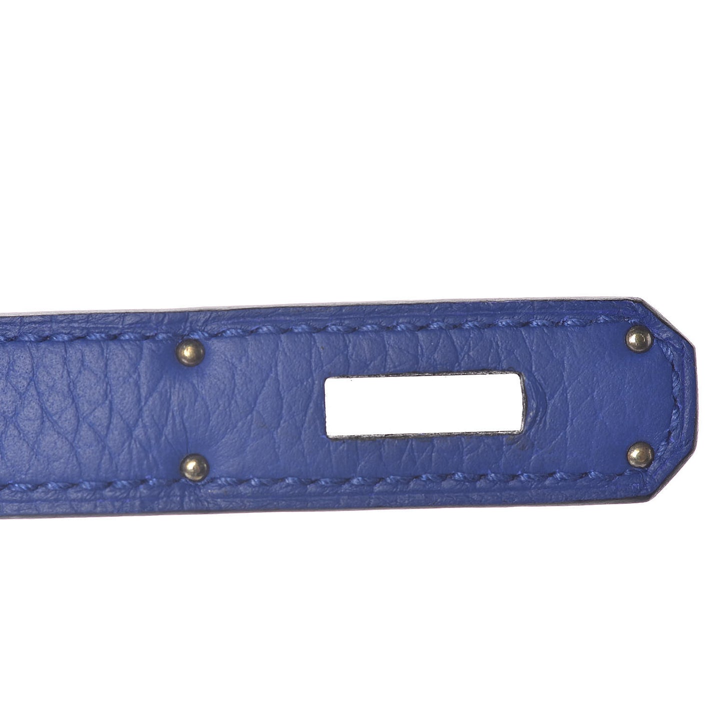Togo Birkin 35 Bleu Electrique