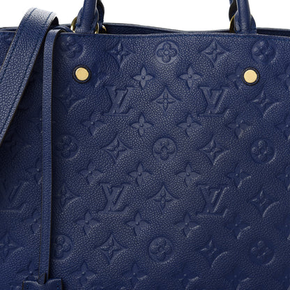 Louis Vuitton Empreinte Montaigne GM Iris 10 of 11