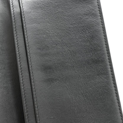 Chanel Caviar Chevron Quilted Boy Yen Wallet Black 9 of 11