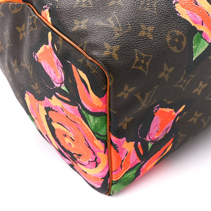 Louis Vuitton Monogram Roses Speedy 30 11 of 17