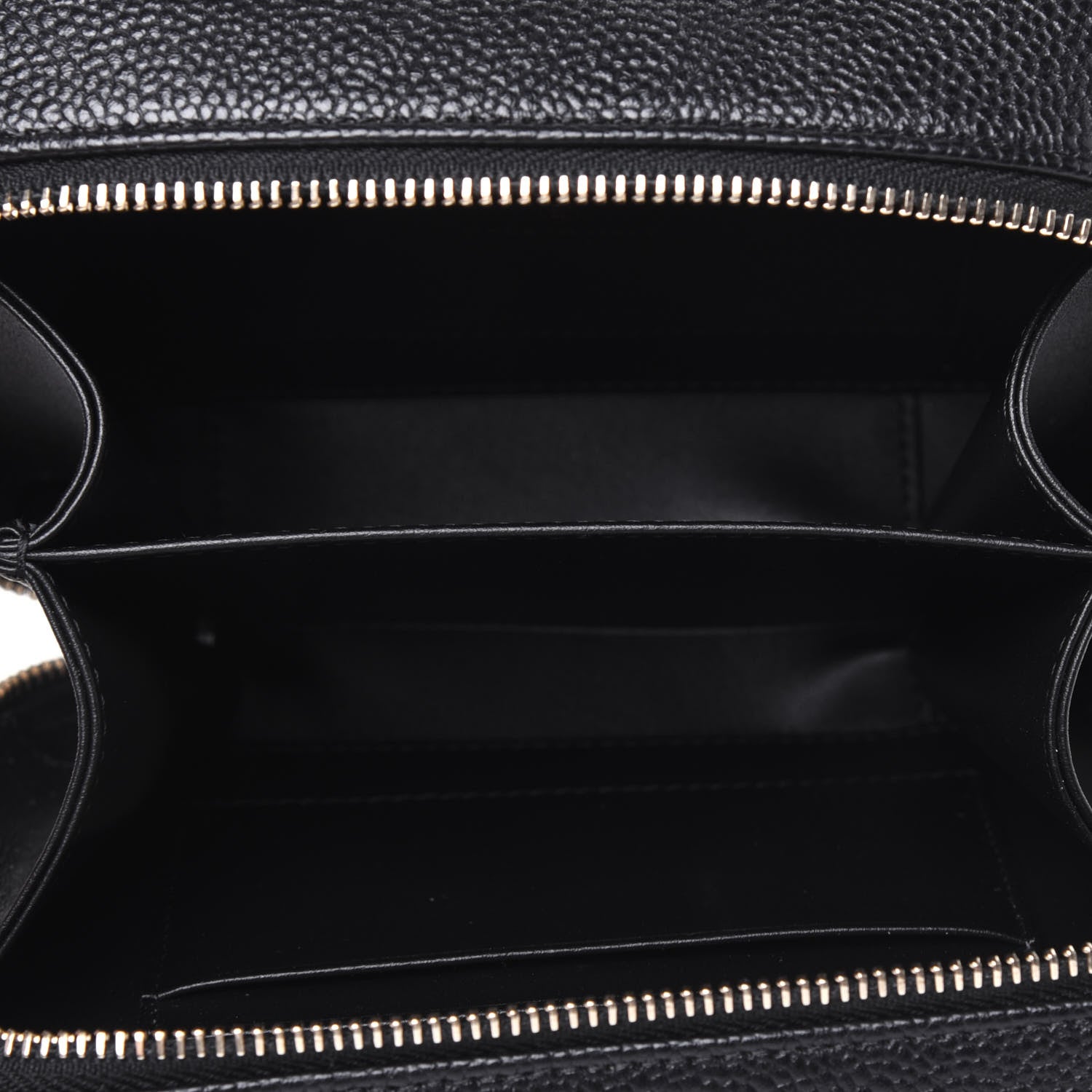 Chanel Caviar Quilted CC Filigree Vanity Clutch With Chain Black 5 of 11
