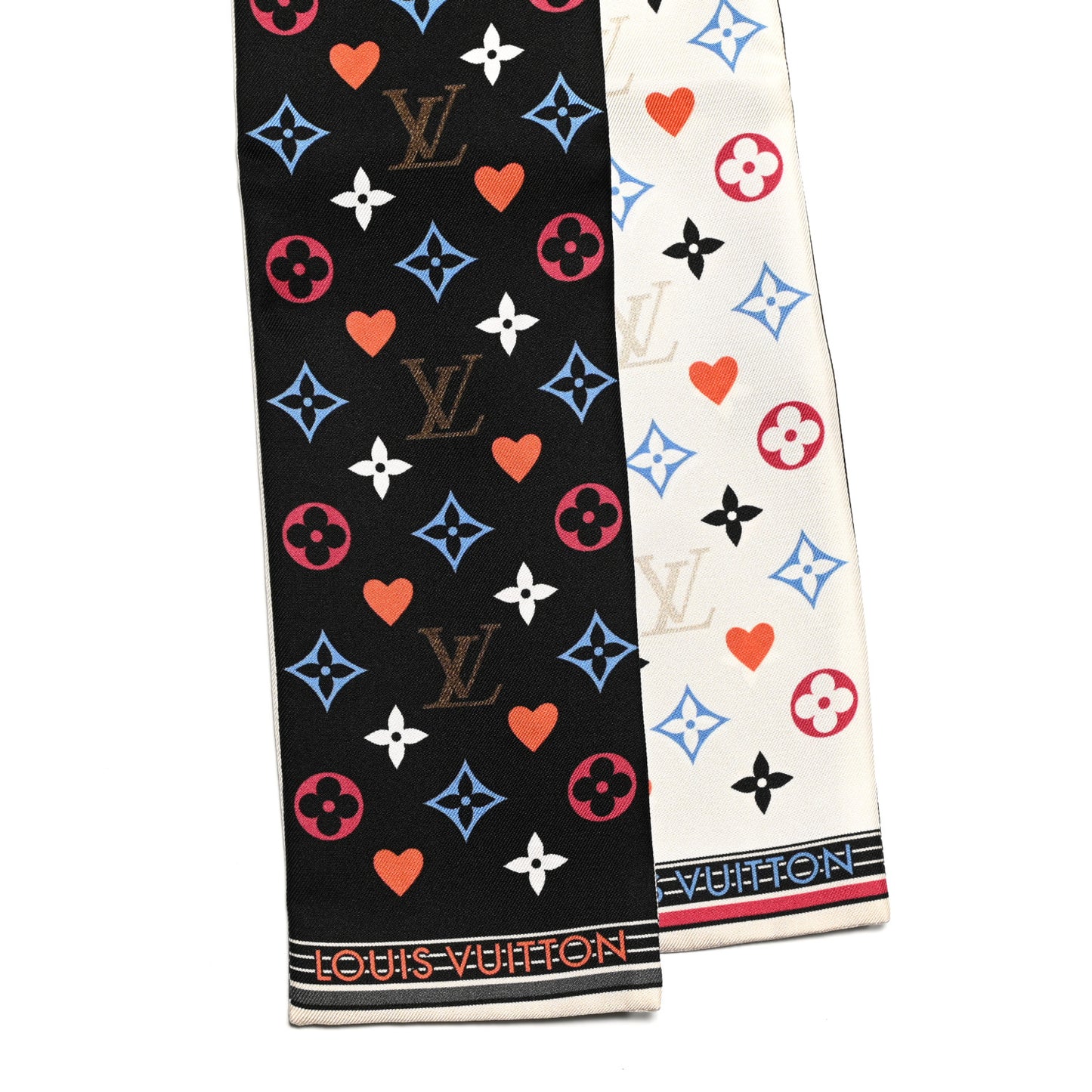 Silk Game On Bandeau Black White