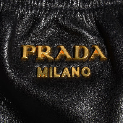 Prada Soft Calf Shopping Tote Nero Black 6 of 9