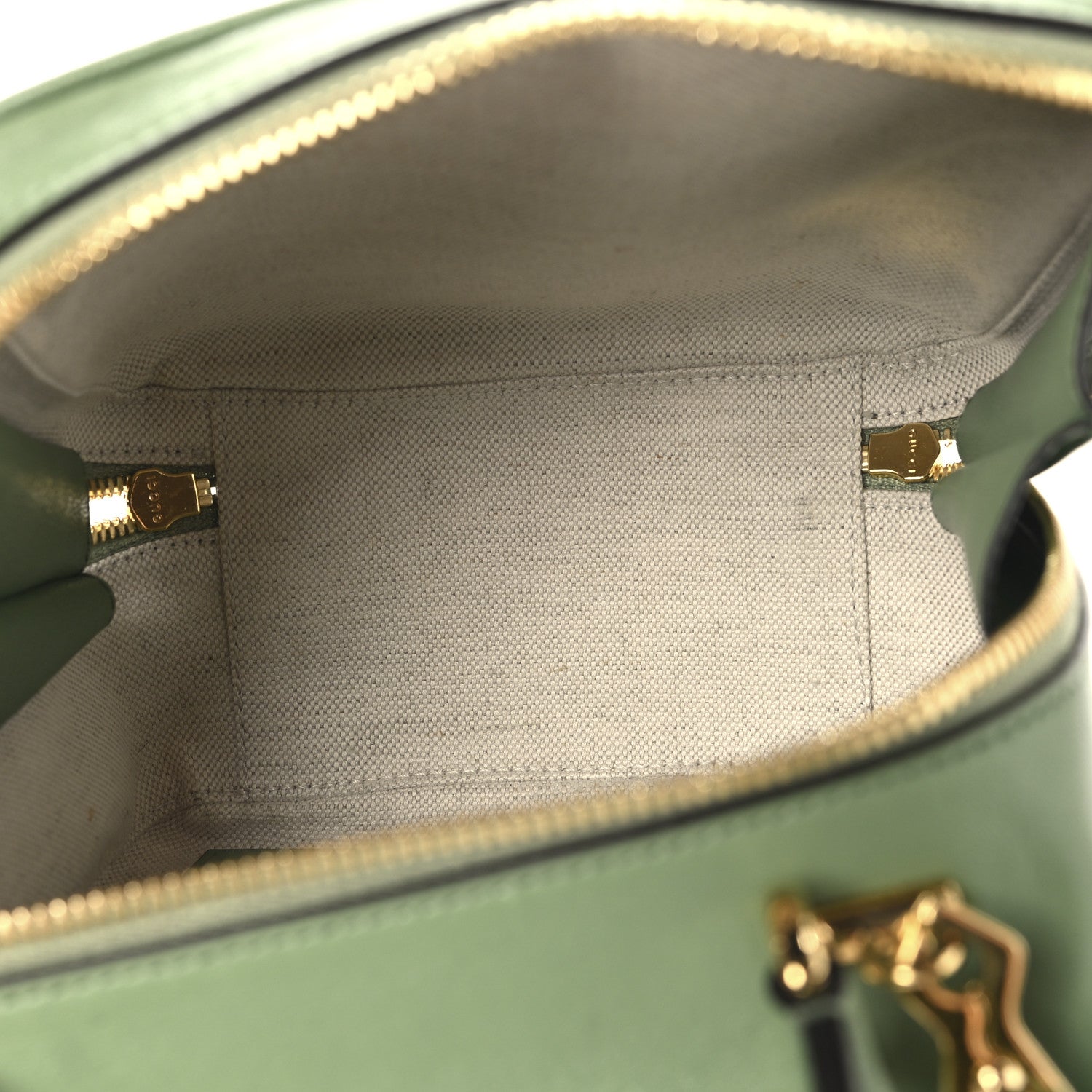 Gucci Sakai Be Green Calfskin Diagonal Stitched Small Blondie Shoulder Bag Light Green 5 of 11