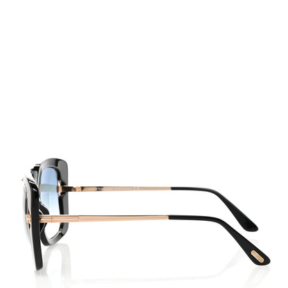 Tom Ford Dahlia 02 Sunglasses TF619 Black 3 of 7