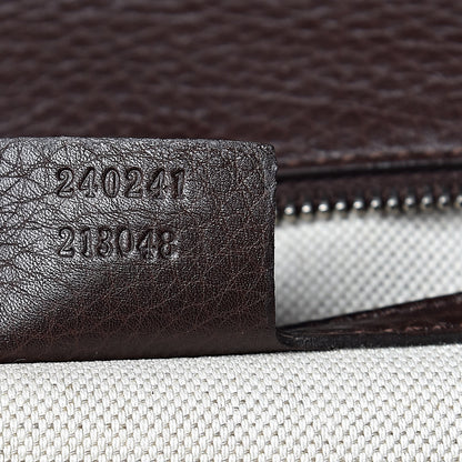 Gucci Monogram Large New Bamboo Top Handle Bag Brown 7 of 13