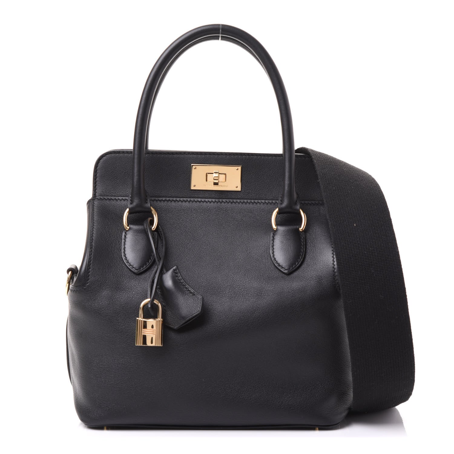 Hermes Evergrain Toolbox 20 Black 1 of 12