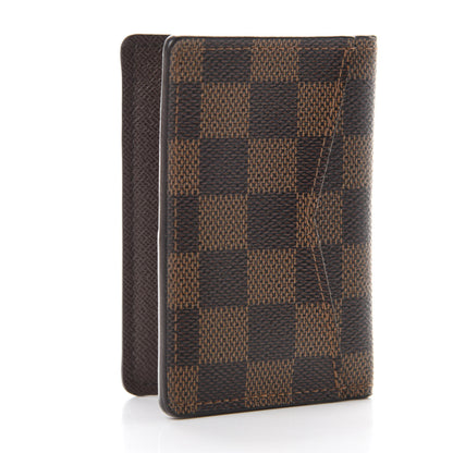 Louis Vuitton Damier Ebene Pocket Organizer NM 3 of 10