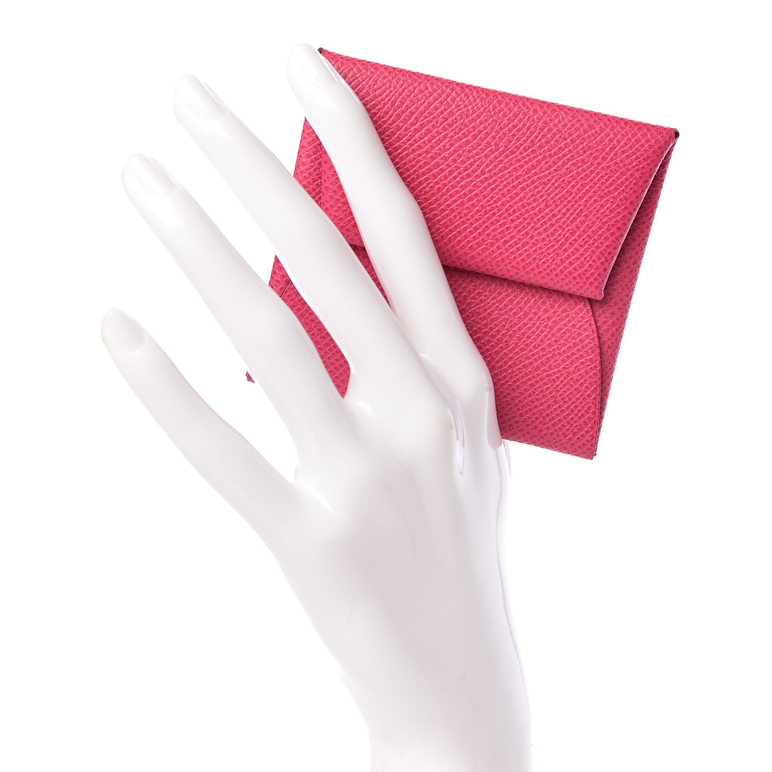 Hermes Epsom Bastia Coin Purse Rose Tyrien 2 of 6