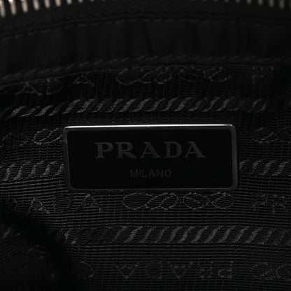 Prada Re-Nylon Quilted Padded Flap Shoulder Bag Black 6 of 11