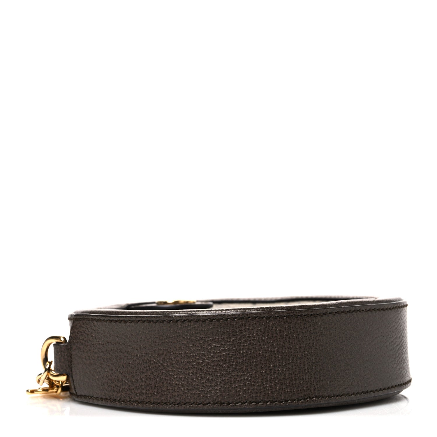 Gucci GG Supreme Monogram Web Mini Ophidia Round Shoulder Bag Brown 4 of 10