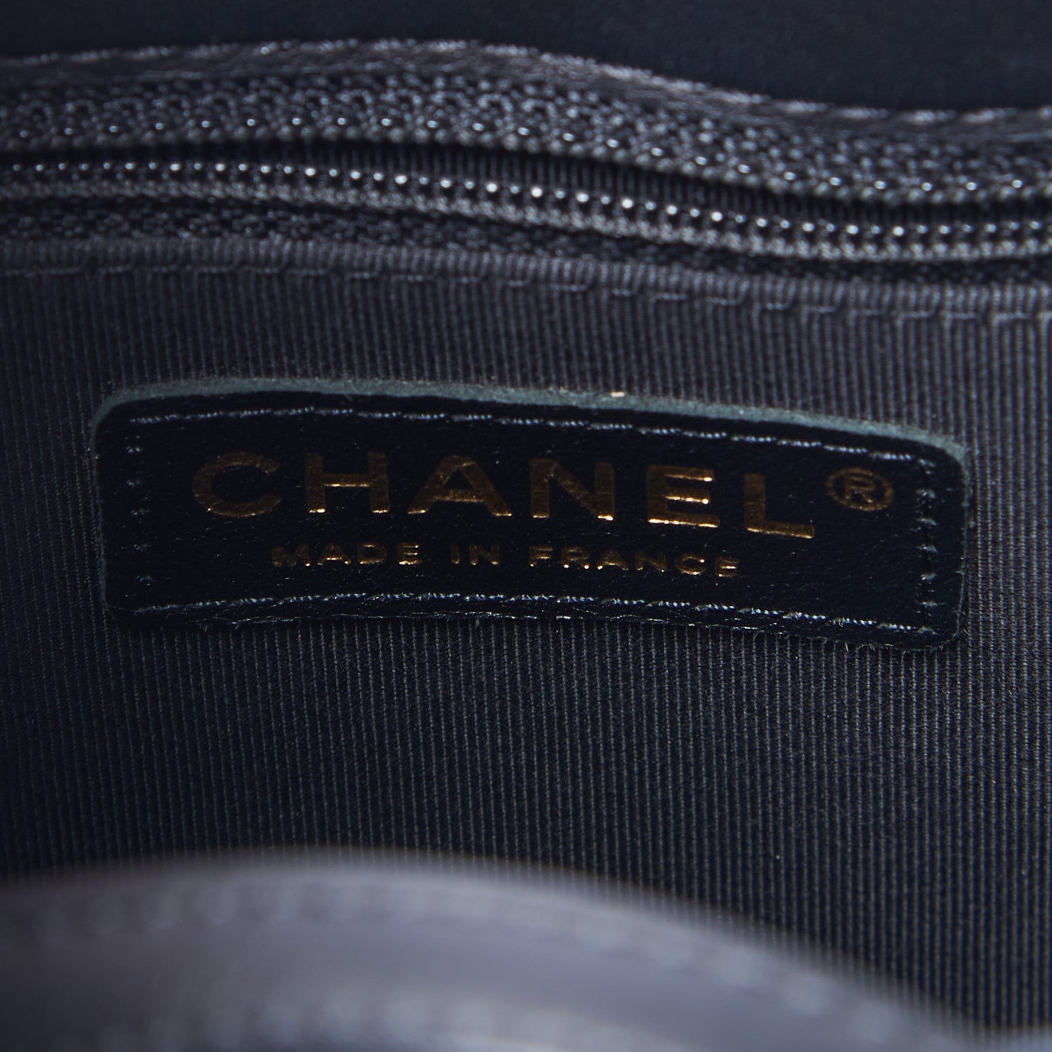 Chanel Lambskin Quilted Elegant CC Shopping Tote Black 7 of 8