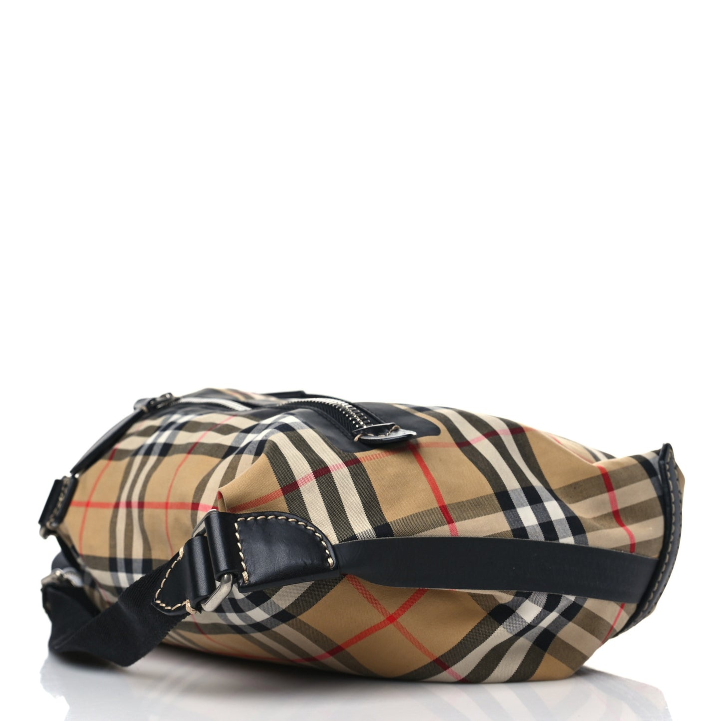 Vintage Check Small Sailing Duffle Sling Bag Beige