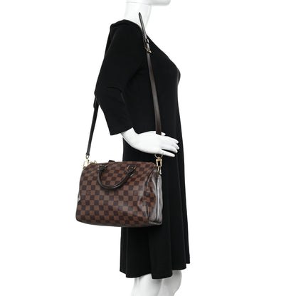 Louis Vuitton Damier Ebene Speedy Bandouliere 25 2 of 10