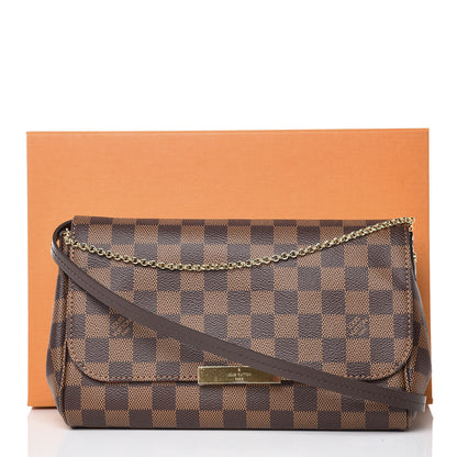 Louis Vuitton Damier Ebene Favorite MM 8 of 8