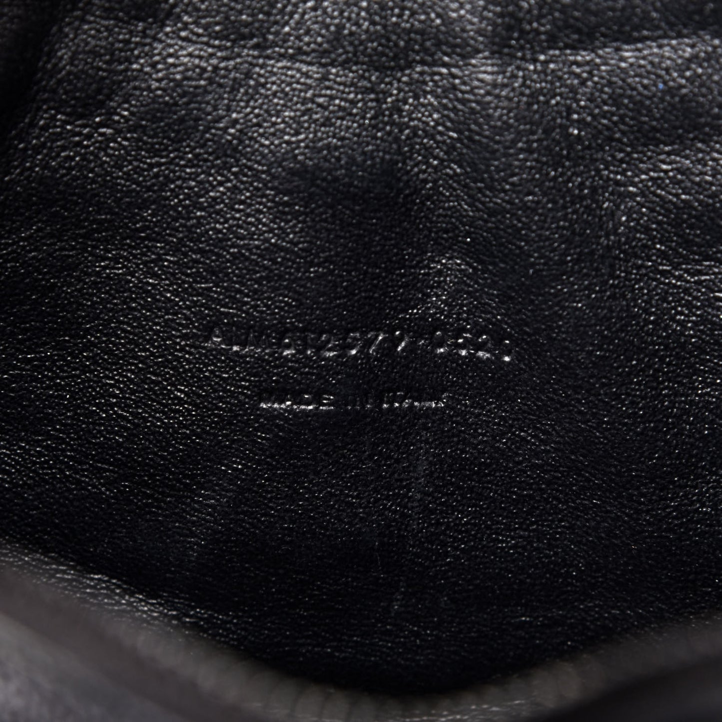 Grain De Poudre Matelasse Monogram Mini Lou Camera Bag Black