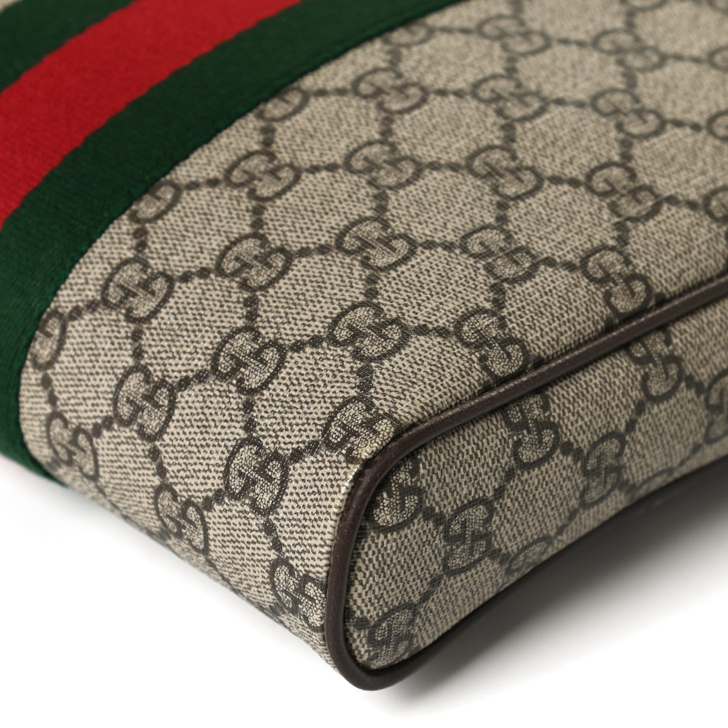 Gucci GG Supreme Monogram Web Small Ophidia Messenger Bag Brown 13 of 13