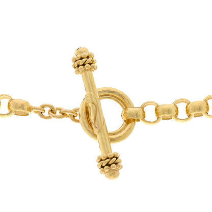 Elizabeth Locke 19K Yellow Gold Venezia Link Necklace 31" 4 of 5