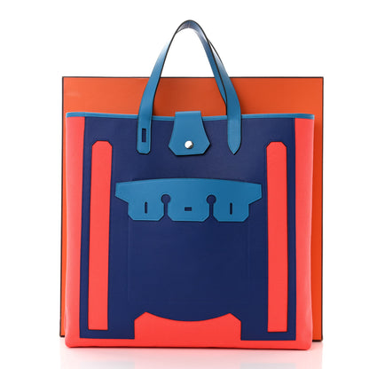 Hermes Canvas Calfskin Petit H Monsieur B Bag 10 of 10