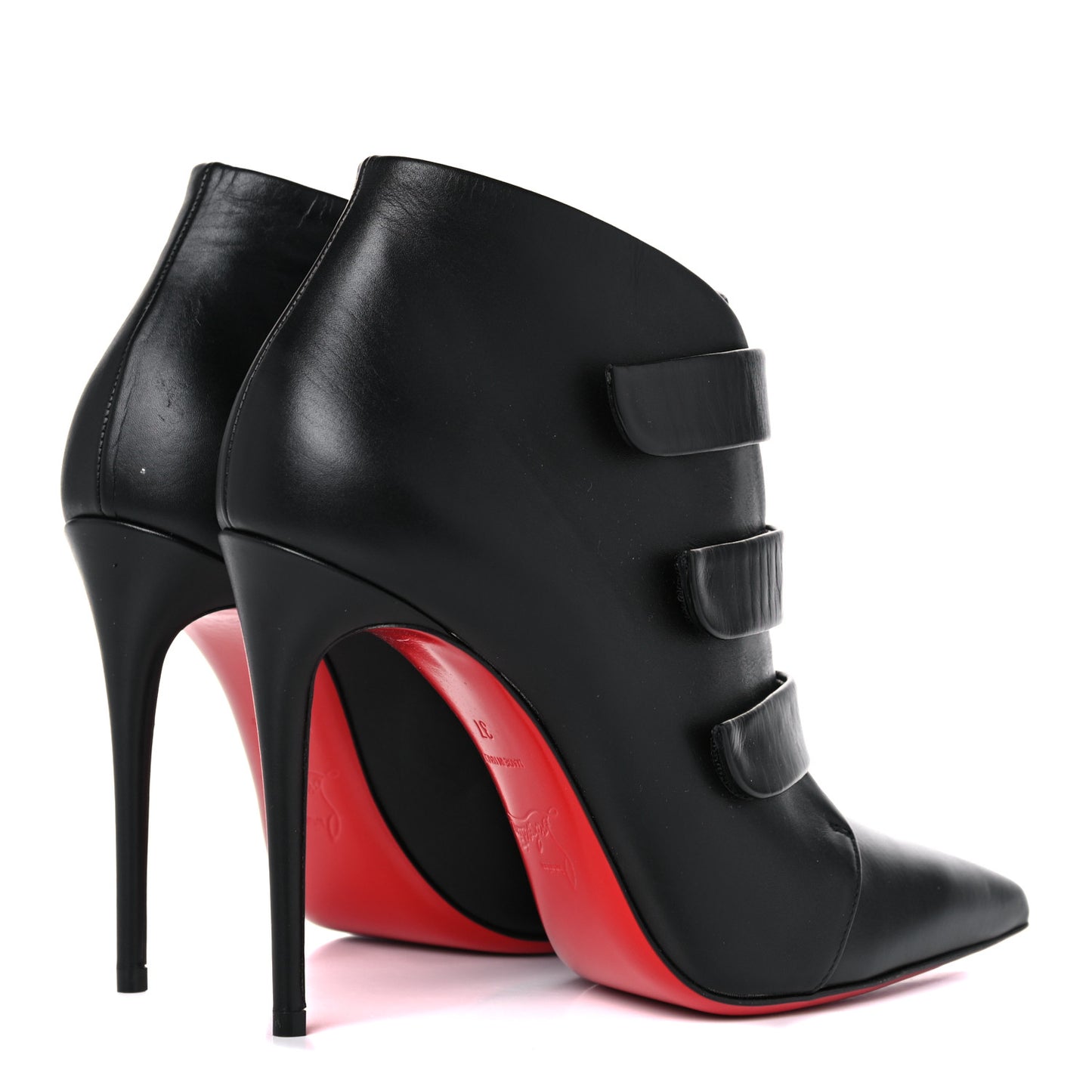 Calfskin Triniboot 100 Booties 37 Black