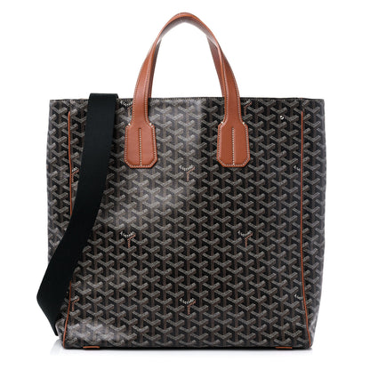 Goyard Goyardine Voltaire III Tote Black Gold 1 of 14