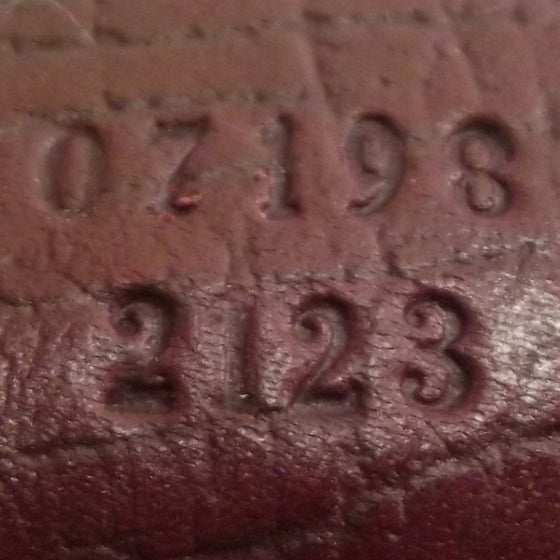 Gucci Monogram Pochette Red 9 of 10