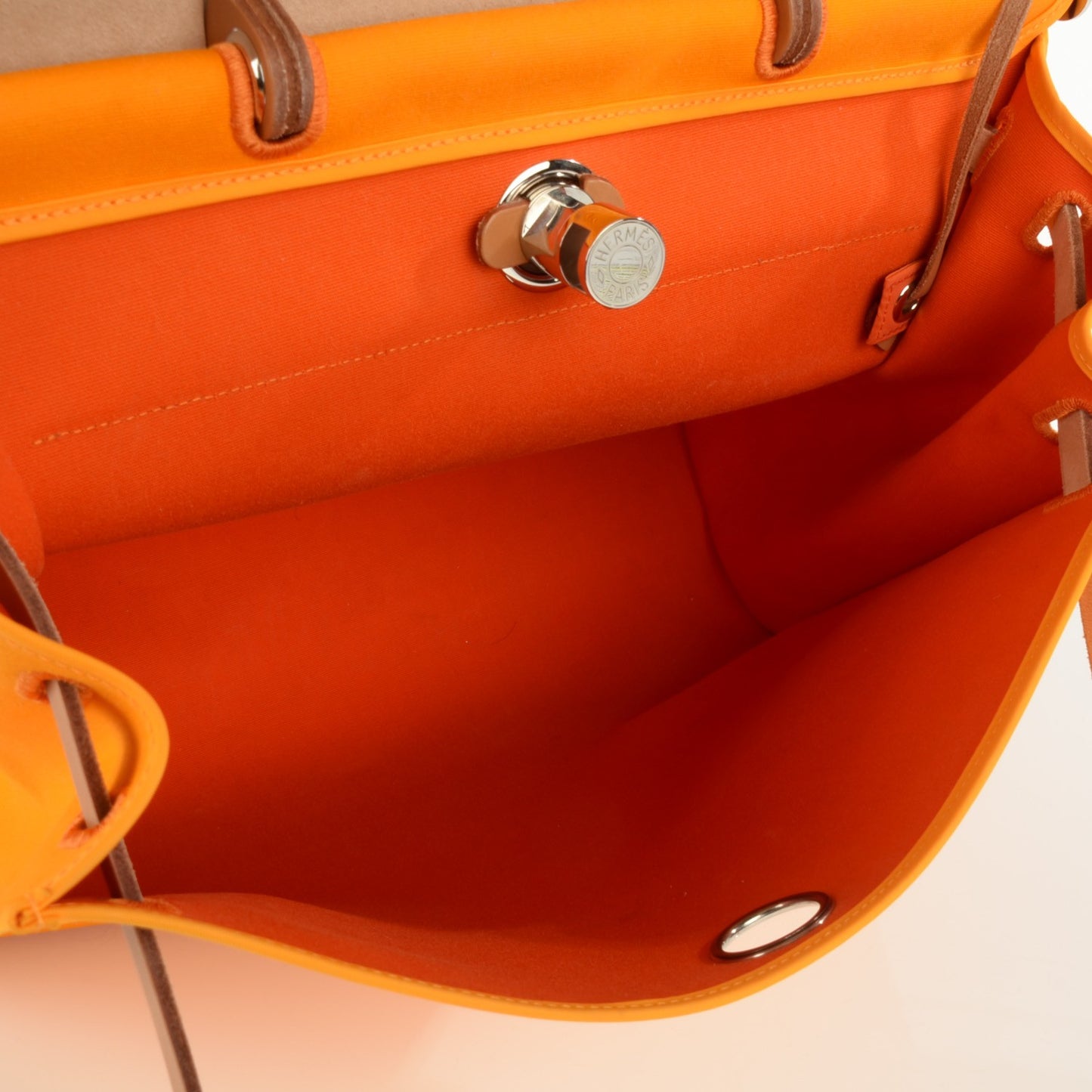 Vache Hunter Toile Her Bag Zip 39 MM Jaune D'or