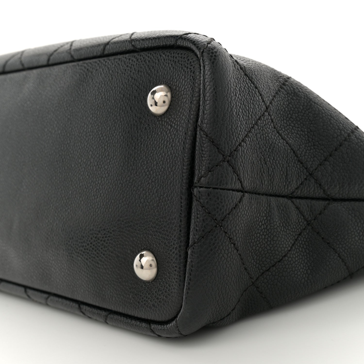 Chanel Grained Calfskin Shopping Fever Tote Black 11 of 13