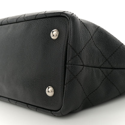 Chanel Grained Calfskin Shopping Fever Tote Black 11 of 13