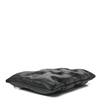 Louis Vuitton Lambskin Puffer A4 Pouch Black 4 of 11