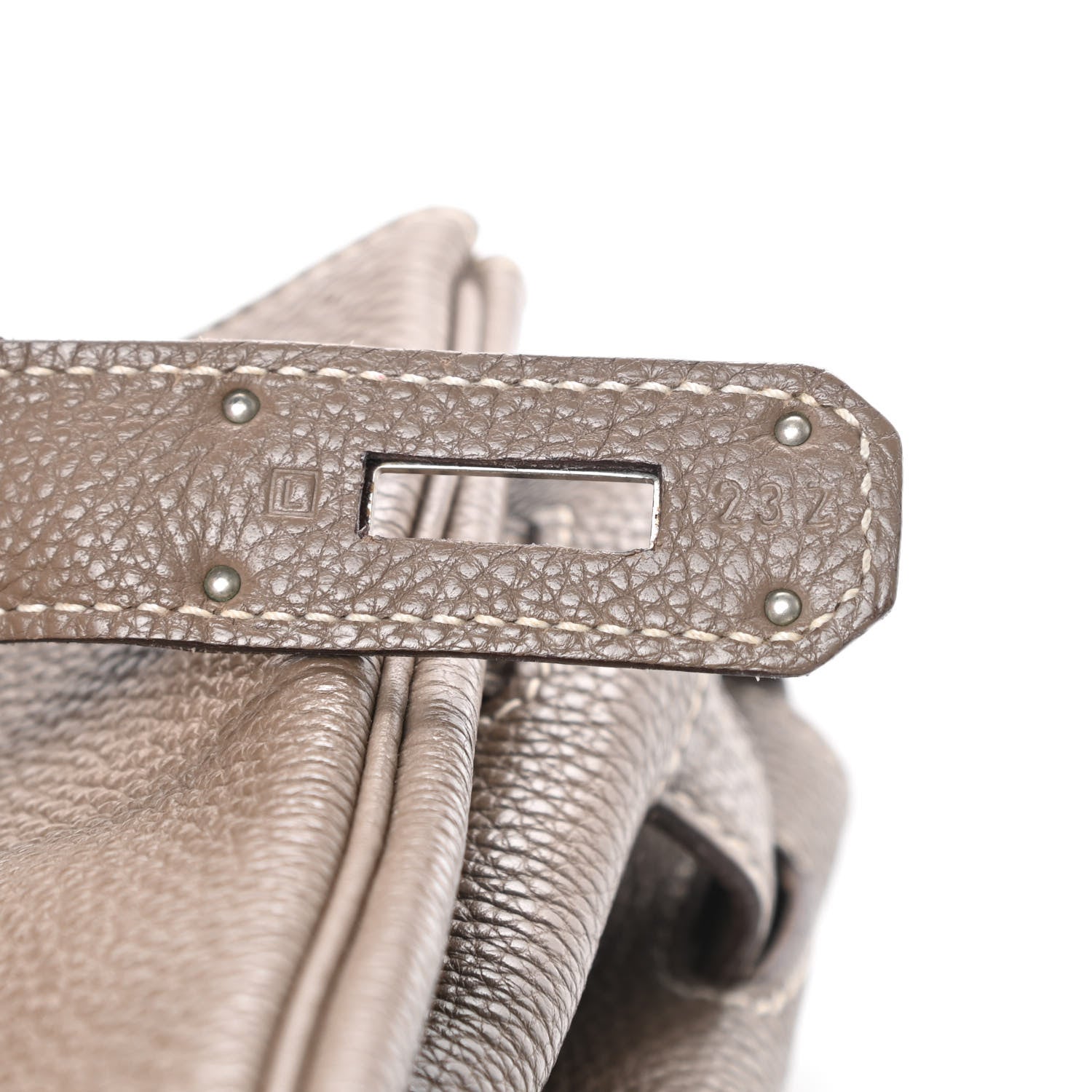Hermes Togo Kelly Retourne 40 Etoupe 7 of 21