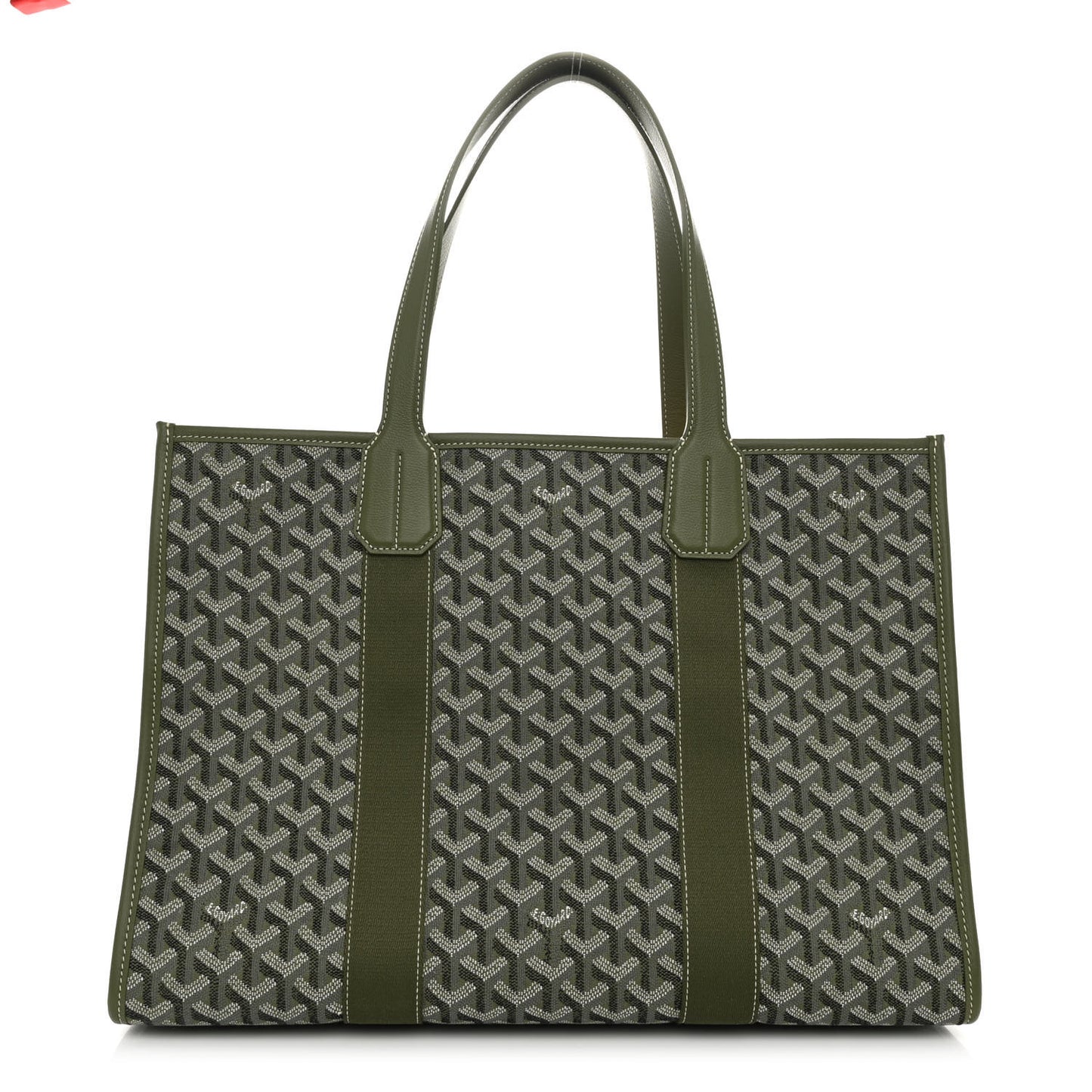 Goyardine Villette MM Tote Khaki