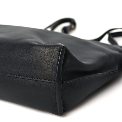 Loewe Calfskin Mini Flamenco Knot Clutch Black 9 of 9